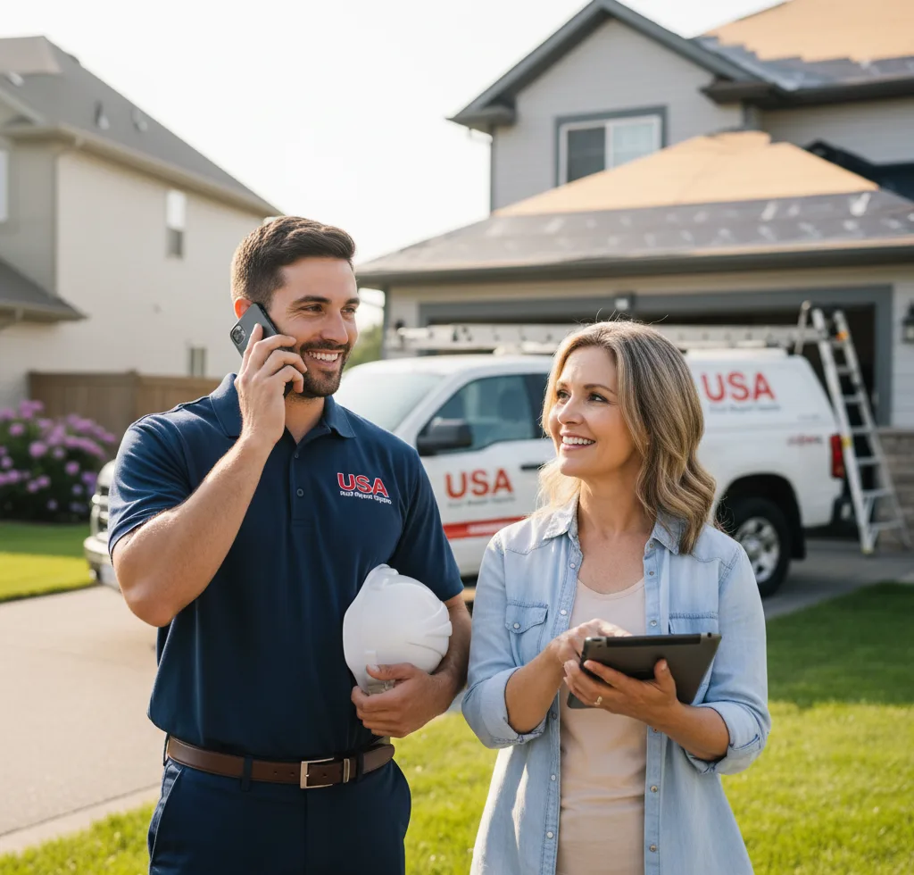USA Roof Repair Experts customer support in Fort Wayne